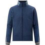 EX COLLECTION ストレッチパフミッドレイヤー STRETCH PUFF MIDLAYER DWMYGK60D BNV ブラッシュドネイビー Oサイズ [スキー ミドルウェア ユニセックス]