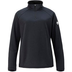 WOMEN'S T-NECK DW4FLT61L BK01 BLK Oサイズ [スキーアンダーウェア レディース]