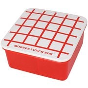 MODULE LUNCH BOX M グリット レッド
