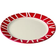 amu dish plate M レッド