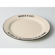 Brunk＆Cafe plate M ブラック
