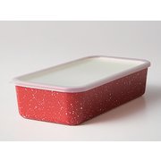 Diner スクエアストッカー レッド L-1