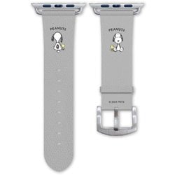 SNGG-53A [Apple Watch 41/40/38mm用 レザーバンド ピーナッツ スヌーピー]