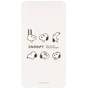 USB/USB Type-C 4000mAh リチウム充電器 2.1A ピーナッツ スヌーピー フェイス SNGG-70C