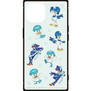 POKE-894C [iPhone 15/14/13用 スクエアガラスケース ポケットモンスター ブルー]