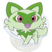 POKE-909D [POCOPOCO ダイカット クリア ポケットモンスター ニャオハ]