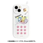 POKE-901A [iPhone 15/14用 レトロガラケー風ケース ポケットモンスター ポケピース ホワイト]