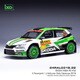24RAL031B 1/24 シュコダ ファビア R5 2018年 カタルーニャラリー #32 K.Rovanperaa/J.Halttunen [ダイキャストミニカー]