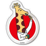 57321 [お菓子ステッカー クリア じゃがお Calbee カルビー じゃがりこ キリン]