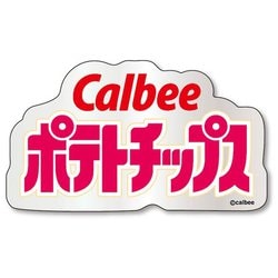 57329 [お菓子ステッカー クリア ポテトチップス Calbee カルビー]