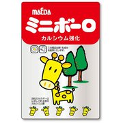 57343 [お菓子ステッカー クリア ミニボーロ（キリン きりん） 大阪前田製菓]