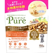 コンボピュア ドッグ フィッシュ＆ライス [犬用 ドライフード 150g 成犬用 総合栄養食]