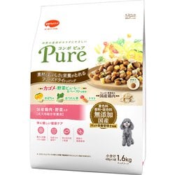 コンボピュア ドッグ 国産鶏肉・野菜入り [犬用 ドライフード 1.6kg（400g×4袋） 成犬用 総合栄養食]