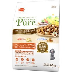コンボピュア ドッグ フィッシュ＆ライス [犬用 ドライフード 1.44kg（360g×4袋） 成犬用 総合栄養食]
