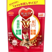 ビューティープロ キャット Wケア 低脂肪・筋力サポート [猫用 ドライフード 150g 成猫用 総合栄養食]