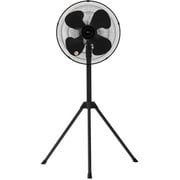 樹脂三脚型工業扇 43.5cm 簡単組み立て 工具不要 省エネ 風量3段階 高さ調節可 ブラック CFF435TPAK
