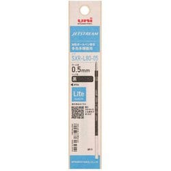 JETSTREAM Lite touch ink（ジェットストリーム ライトタッチインク） 多色多機能用リフィル 黒 0.5mm SXRL8005.24