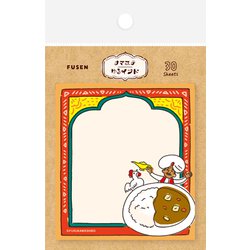 限定 Wa-Life 付箋 ナマステゆるインド じまんのカレー QF166