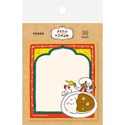 限定 Wa-Life 付箋 ナマステゆるインド じまんのカレー QF166