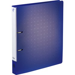 CUBE FIZZ リングファイル ツイストリング スマートスリム A4 ネイビー F7006-11