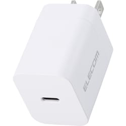USB急速充電器 USB PD（パワーデリバリー）対応 20W USB-C×1 折りたたみプラグ ホワイト MPA-ACCP6820WH