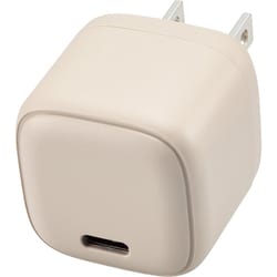 USB急速充電器 ＆me USB PD（パワーデリバリー）対応 20W USB-C×1 折りたたみプラグ グレージュ MPA-ACCP7320GB