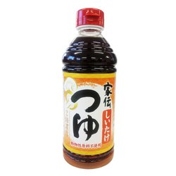 家伝つゆ しいたけ（2倍濃厚） 500ml [家伝つゆ]