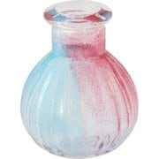 江戸硝子 花てまり 一輪挿し ピンクブルー [江戸硝子 花てまり 一輪挿し ピンクブルー]