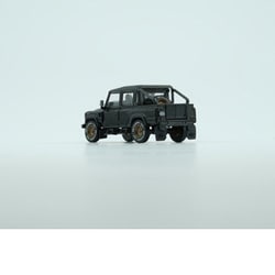 1/64 ウェザリング仕様 2台セット ディフェンダー ランドクルーザー 1/64 ウェザリング仕様 2台セット ディフェンダー