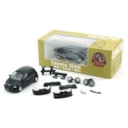 64B0377 1/64 トヨタ ヤリス/エコー/ヴィッツ 1998 5ドア ブラック RHD [ダイキャストミニカー]