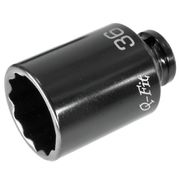 Q-Fit 1/2DR 36mm インパクトディープソケット 12角