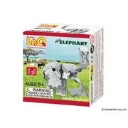L005946 LaQ（ラキュー） アニマルワールド ミニ ゾウ [ブロック玩具]