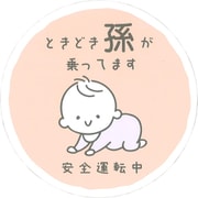 セーフティサインマグネット 孫 赤ちゃん