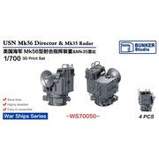 BSTWS70050 1/700 Mk56 砲射撃指揮装置 w/Mk35 レーダー [プラモデル用パーツ]