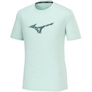 クイックドライTシャツ J2MAB009 22 エッグシェルグリーン Lサイズ [ランニングウェア シャツ メンズ]