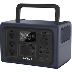 ポータブル電源 512Wh AC出力 500W/瞬間最大出力 1000W Navy リン酸鉄リチウムイオン充電池 PS-F500-NV