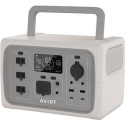 ポータブル電源 512Wh AC出力 500W/瞬間最大出力 1000W Beige リン酸鉄リチウムイオン充電池 PS-F500-BE