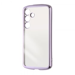 Galaxy S24用 Like standard 耐衝撃 精密設計 TPUソフトケース METAMORU/ラベンダー RT-GS24TC13/LDM
