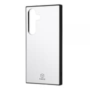 Galaxy S24用 耐衝撃 ハイブリッドケース KAKU/ホワイト INQ-GS24K3TB/W