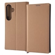 Galaxy S24用 耐衝撃 手帳型レザーケース KAKU Durable/トープ/ライトグレー IN-GS24TBC9/TGR