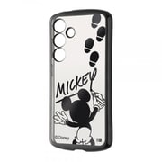 Galaxy S24用 ディズニー/精密設計 TPUソフトケース METAMORU/ミッキーマウスサイン メタリック IN-DGS24TC13B/MK13