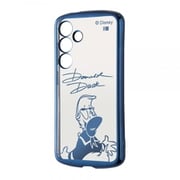 Galaxy S24用 ディズニー/精密設計 TPUソフトケース METAMORU/ドナルドダックサイン メタリック IN-DGS24TC13A/DD7