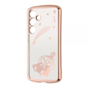Galaxy S24用 ムーミン/精密設計 TPUソフトケース METAMORU/リトルミイ星空 メタリック IN-AGS24TC13PG/MT60