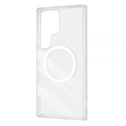 Galaxy S24 Ultra用 Like standard ハイブリッドケース MagSafe マグネット式アクセサリー対応/クリア RT-GS24UMG2/CM