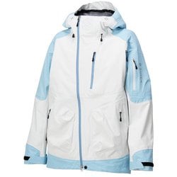 オクシェルジャケット Oku-Shell Jacket ZAM24ST02 WTFB ホワイトフォグブルー Lサイズ [スキーウェア ジャケット ユニセックス]