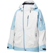 オクシェルジャケット Oku-Shell Jacket ZAM24ST02 WTFB ホワイトフォグブルー Lサイズ [スキーウェア ジャケット ユニセックス]