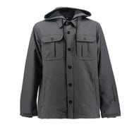 Twoway Military Shirts Jacket VPMJ1050 CGR(チャコールグレー) Mサイズ [スノーボード ウェア ジャケット ユニセックス]