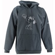 Peanuts Collaboration Parka SNMS2028 GR(グレー) Lサイズ [スノーボード ウェア パーカー ユニセックス]