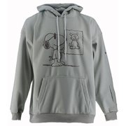 Peanuts Collaboration Parka SNMS2030 IV(アイボリー) Lサイズ [スノーボード ウェア パーカー ユニセックス]