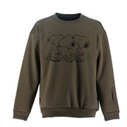 Peanuts Collaboration Crew SNMS2032 BE(ベージュ) XLサイズ [スノーボード ウェア スウェット ユニセックス]